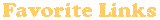 Favorite Links